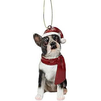 Design Toscano Beagle Holiday Dog Christmas Tree Ornament Xmas