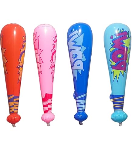 2 Battes De Baseball Gonflables - Drapeau Américain, 85 Cm, Pour Piscine, Fêtes, Jeux Extérieurs