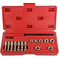 VKALTUL 15-Piece Metric Thread Restorer Set 7 Metric Rethread Repair Tool Kit