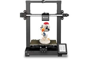 Imprimante 3D Voxelab Aquila D1,Buse Haute TempéRature 300℃,Mise à Niveau Automatique 25 Points,Guide LinéAire Axe X, Axe Y,Plateforme En Acier à Ressort Pei,Volume De Construction 235*235*250mm...