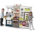 Step2 Elegant Edge Play Kitchen | Plastic/plastic play kitchen | Includes 78 accessories