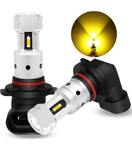 Bridge RGB Multi-Color LED Fog Light Bulbs H8/H9/H11 - 80W Wireless Phone Control, 12V, Pair