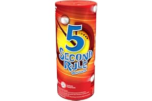 PlayMonster 5 Second Rule Mini - Quickfire Trivia Card Game for Family Fun On The Go - Family Games - Ages 8+