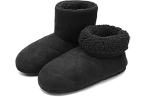 COFACE Homme Haute Qualité Niche Chaussons d'hiver Chaud Anti-dérapant Chaussures