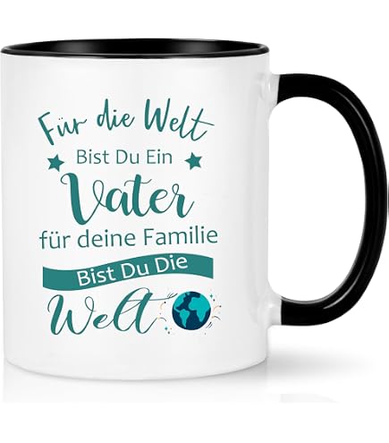 SpecialMe Kaffeetasse – Spruch 'Keine Sorge Mama...', Keramik, 325 Ml, Spülmaschinenfest