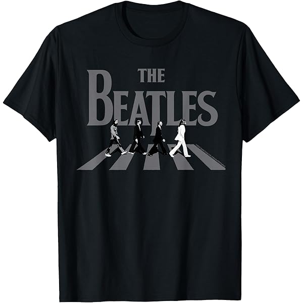 The Beatles - Classic Logo T-Shirt : Amazon.co.uk: Fashion