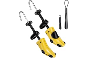 Zawaer Schuhspanner, 2 Stück Schuhspanner Herren Und Damen, 4-Wege Shoe Stretcher, Schuhe Dehnen, Leicht Und Leicht Zu Tragen, Shoe Last, Für Einstellbare Länge Und Breite Schuhweiter Mit Schuhlöffel.