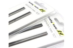 HOBBYPOWER24 4x Hartmetall Hobelmesser Wendemesser Messer für Hobel Elektrohobel 102mm AEG ATLAS - COPCO EH102 / HB750 / HBE800