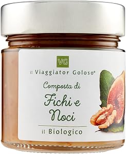 il Viaggiator Goloso Il Biologico Composta di Fichi e Noci 260g