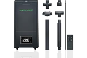 MARS HYDRO Pflanzen Luftbefeuchter 15L, Top-Fill Ultraschall Humidifier, mit einstellbarer Luftfeuchtigkeit, Timer-Funktion und Leise Betrieb für Growzelt, Innenbepflanzung, Schlafzimmer