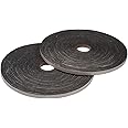Bapna Single Sided Gasket Foam Tape, Black, 12mm Width x 3 mm Thickness x 10 Meter Length