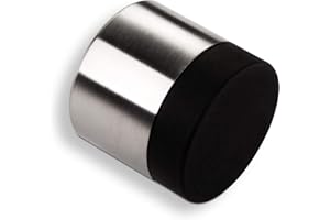 SOTECH 5 x SO-TECH® stoper do drzwi TOPPER prawdziwa stal szlachetna Ø 30 mm odstęp od ściany 30 mm stoper do drzwi ściennych