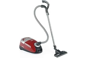 Theo Klein 6863 Miele vacuum cleaner I Battery-operated suction and sound function I With on/off switch and removable dust container I Toys for children aged 3 and over