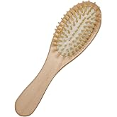 Ahşap Bambu Sa&ccedil; Tarağı B&uuml;y&uuml;k Boy Sa&ccedil; Fır&ccedil;ası