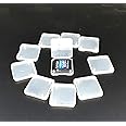 SHOPEE 10Pcs SD SDHC Memory Card Case Holder Box Storage Hard Plastic Transparent Holder (Pack of 2)