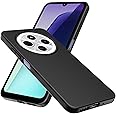 WFTE Case Compatible with Redmi 14C/Poco C75 Phone Case Soft TPU Ultra-Slim Stylish Protective Cover for Redmi 14C/Poco C75 [Drop Protection, Non-slip] - Matte Black