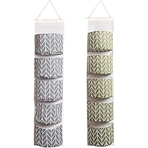 3 Pieces Wall Storage Bag, 60 X 20cm 3 Layer Stackable Hanging Bag