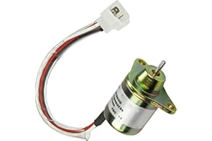 2503531 Solenoide 24V - SINOCMP Solenoide di arresto per Yanmar,3 mesi di garanzia
