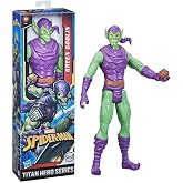 Spider-Man Marvel Titan Hero Series Green Goblin Toy 12-Inch Scale Collectible Action Figure, Toys for Kids Ages 4+