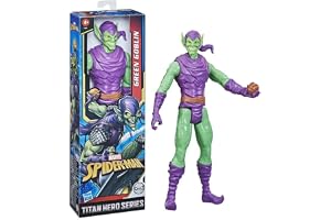 Spider-Man Marvel Titan Hero Series Green Goblin Toy 30 cm skala samlarobjekt actionfigur, leksaker för barn från 4 år
