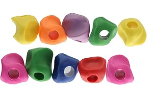 NUOBESTY 10 Pcs Enfants Écriture Grip Crayon Grip Crossover Aide À L'écriture Pour Enfants Enfants Devoirs Dessin (Couleur Aléatoire)