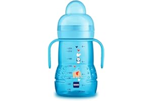 Mam Biberon de Transition 220ml Bleu