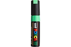 Uni-Ball Posca - Marqueur pointe large biseautee vert fluo Uni-Ball Posca
