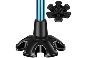 supregear 19 mm 3/10.2 cm wytrzymałe gumowe tuleje rozmiar (XL – samodzielna podstawa nożna, gumowe końcówki, antypoślizgowa, wymienna końcówka do lasek i lasek