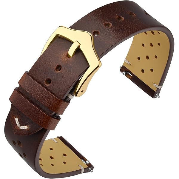 Longines Cinturino Pelle Marrone 22/20 Mm Per Heritage Skin Diver Watch - Foto 10