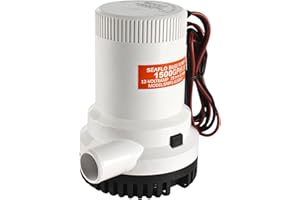 Seaflo Pompe de cale 12 V 1500 GPH par Seaflo