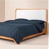 Penelope Y&uuml;zde Y&uuml;z Pamuk Percale Nevresim Seti 200x220 cm Lacivert - Pure Serisi