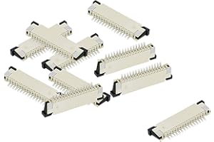 DAHSZHI Yohii FPC/FFC Ribbon Cable Connectors 15 Pin 1.0mm Pitch Single Row Bottom Port Flat Socket Connector - 10pcs