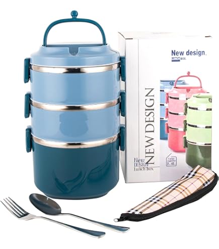 Bento Box – Auslaufsichere Lunchbox Für Schule, Büro Oder Picknick, Praktisch Und Stylisch