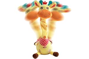 Hitburu Dans Eden Zürafa Oyuncak | Dans Eden Müzikli Konuşan Zürafa Oyuncak - Şarj Edilebilir Hareketli Şarkı Söyleyen Figür 