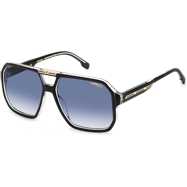 Occhiali Da Vista Carrera 320 08A Uomo – Colore Black Grey, Forma Quadrata, Misura 51/19/145, In Acetato