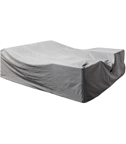 Hespéride Housse De Protection Table Rectangulaire Hambo 185x125x80cm - Polyester Gris