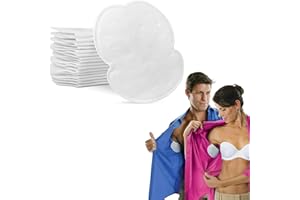 YQBFTC 60Pcs Patch Aisselles Transpiration,Anti Transpiration Coussinet,Protege Aisselles Transpiration, Coussinet anti-aureoles Invisible pour Femmes et Hommes