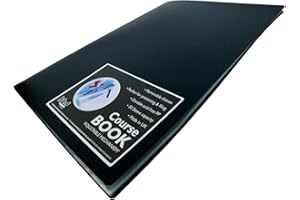 WESTFOLIO West A4 Adjustable Capacity Course Book Black