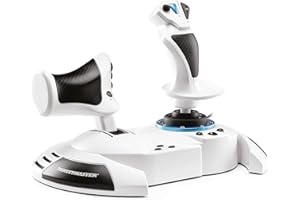 Thrustmaster T.Flight Hotas One Microsoft Flight Simulator Edition - Le HOTAS d'initiation Le Plus Populaire, désormais sous Licence Officielle Microsoft Flight Simulator sur Xbox Series X|S et PC