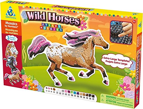 Preisvergleich Produktbild Orb Factory 620862 - Sticky Mosaics: Wild Horses