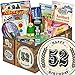 Produktbild 52. Geburtstagsgeschenke | Spezialitäten Korb | Geschenk Box | Ostpaket | Geburtstag Set 52 Geschenke witzig | mit Rotkäppchen Piccolo Sekt, Pfeffi Likör, Viba und mehr