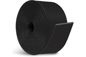 YOUSHANGRO Rollo de caucho antideslizante, lámina de goma neopreno resistente, alfombra para suelos y talleres, protección contra impactos, aislamiento acústico y térmico, ideal para proyectos DIY y bricolaje