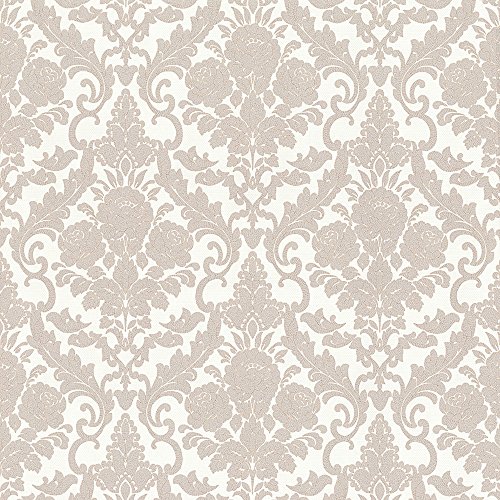 Vliestapete Barock beige creme Glitzer Tapete PS Hypnose 13396-20 - 2
