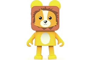 MOB – MOBILITY ON BOARD Mob - Mobilität an Bord - Bluetooth Dancing Animals Lautsprecher - Tanzlautsprecher Power 3W - Wireless Verbindung - Hauptkit (Löwe)