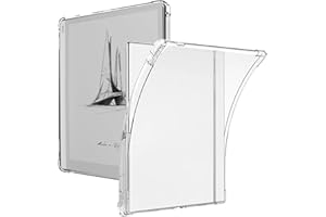 KUSINHOKA Etui na tablet BOOX Go 10,3 cala, [Odporny na wstrząsy] Miękki silikonowy pokrowiec ochronny, [Anti-Scratch] TPU Lekki pokrowiec ochronny do Onyx BOOX Go
