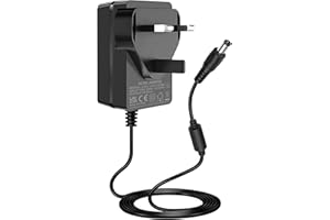 AMZFWING 24V DC Power Supply UKCA Listed, 110-240V AC to DC 24Volt 500mA Power Adapter Wall Transformer Charger, fit for Essential Oil Diffuser Humidifier.