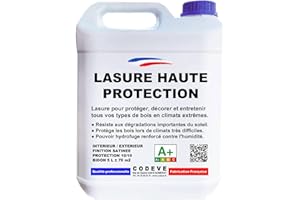 CODÈVE BOIS Lasure Haute Protection - 4x5 L - Codeve Bois