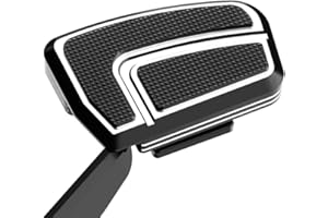 Mokiton Motorcycle Rear Brake Lever Pedal Extender Compatible with H.onda Rebel 1100 2025 2024 2023 2022 2021 | Foot Peg Enlarge Extension CMX1100 Rebel1100 Accessories (Black)