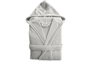 BOSKIMO - Albornoz Unisex - Albornoz de Ducha para Hombre o Mujer - 100% Algodón - Rizo - Disponible con Capucha