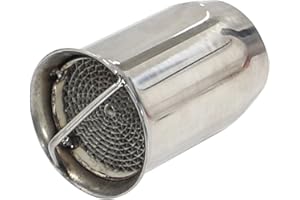 SAGREENY Universal 51mm/2in Motorcycle Exhaust Removable DB Killer Silencer Muffler Baffle Noise Sound Eliminator (A)